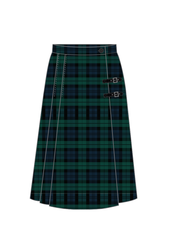 Papanui High School Kilt Black Watch Tartan