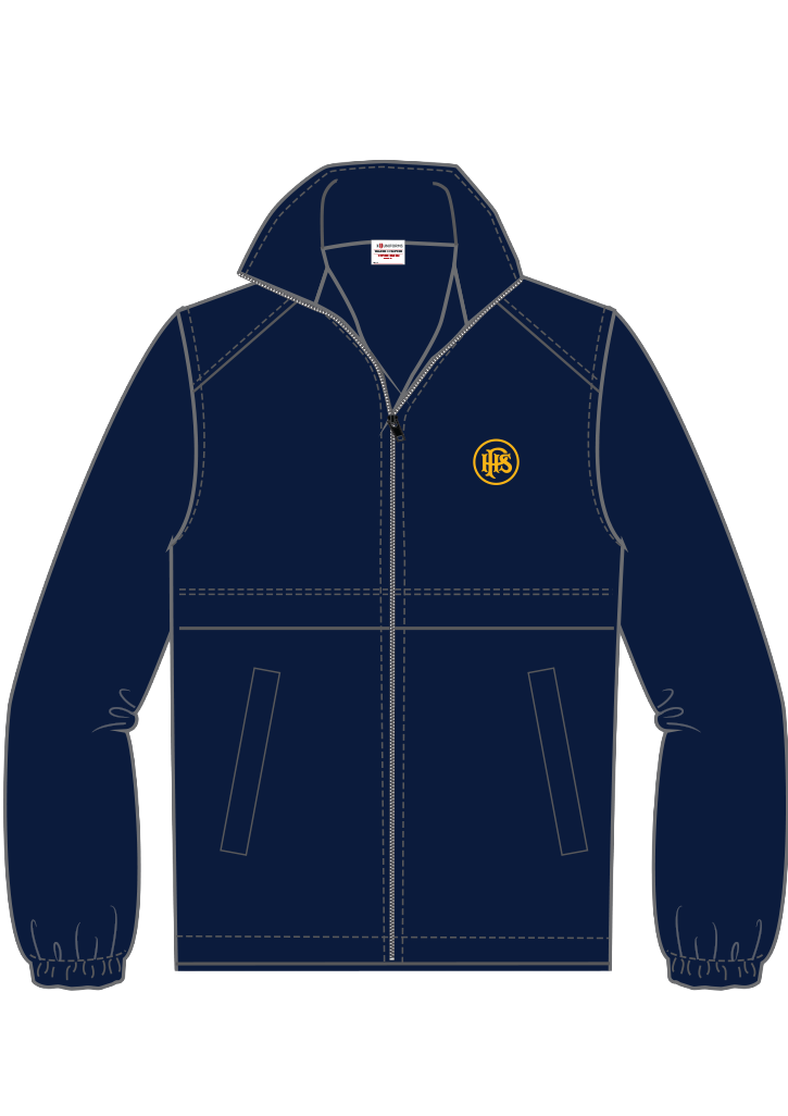 Papanui High School Softshell Jacket Navy/Forest