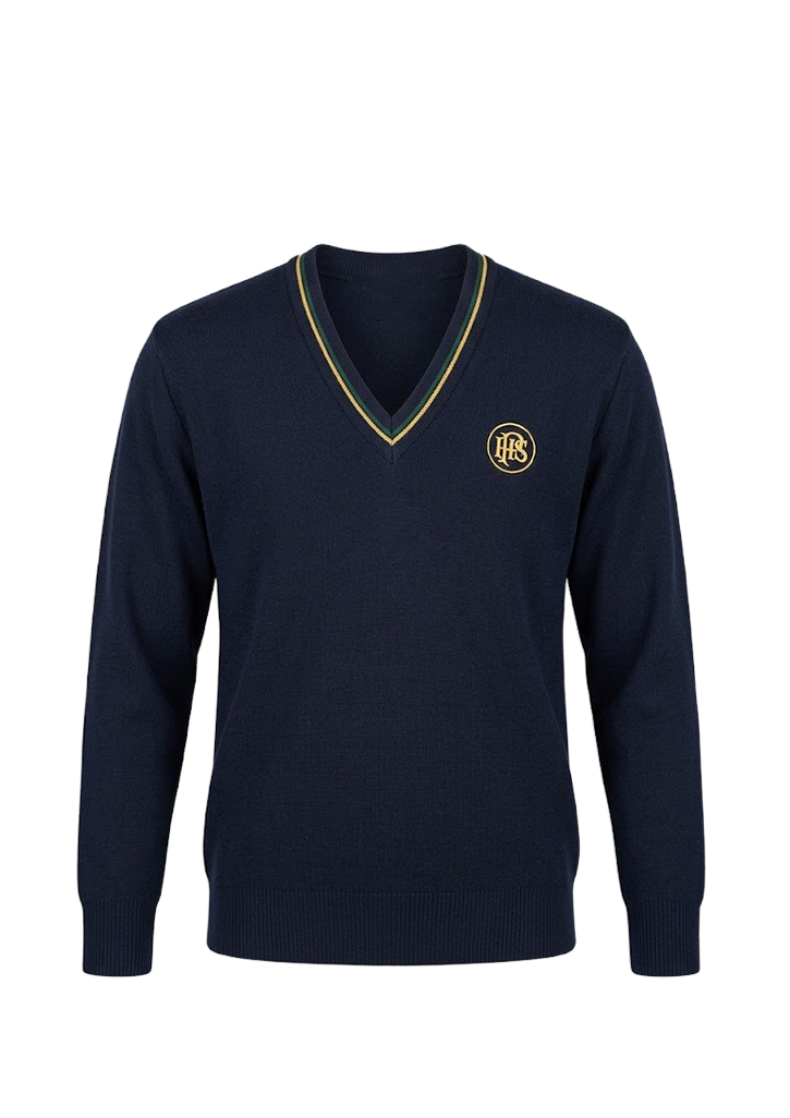 Papanui High School Jersey Navy/Forest/Gold